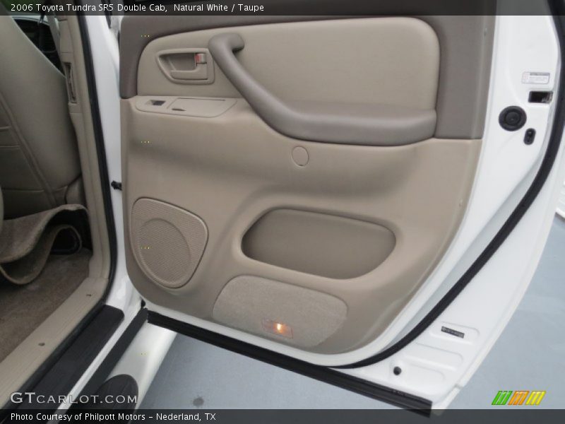 Natural White / Taupe 2006 Toyota Tundra SR5 Double Cab