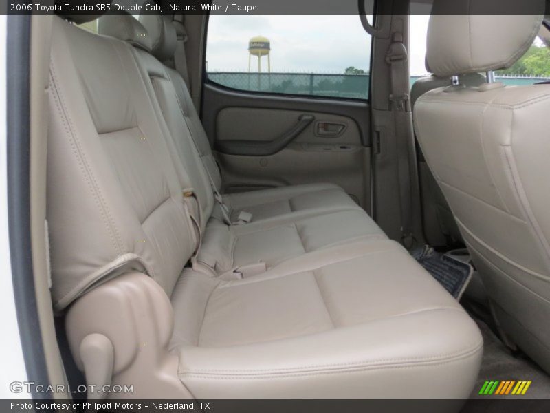 Natural White / Taupe 2006 Toyota Tundra SR5 Double Cab