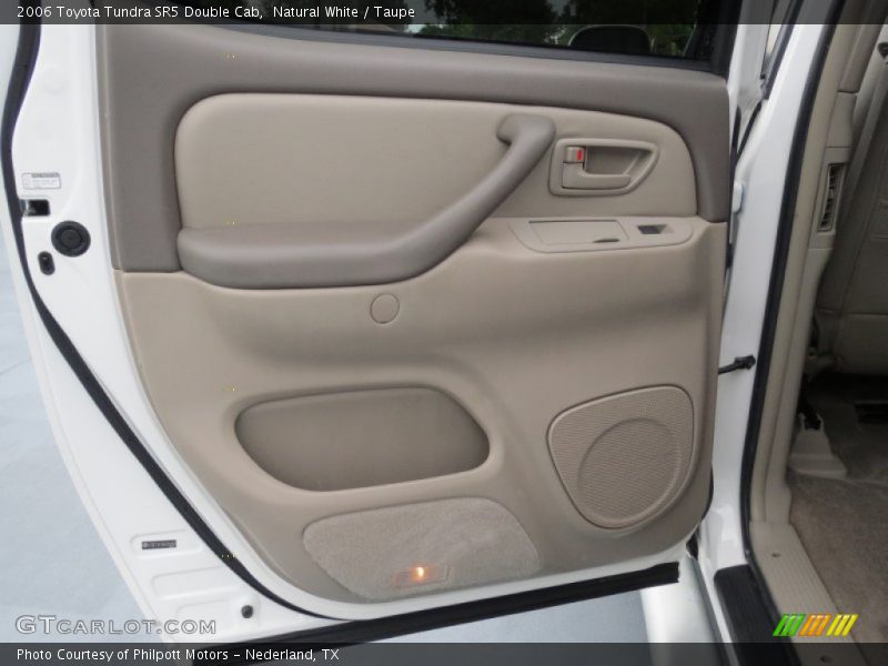Natural White / Taupe 2006 Toyota Tundra SR5 Double Cab