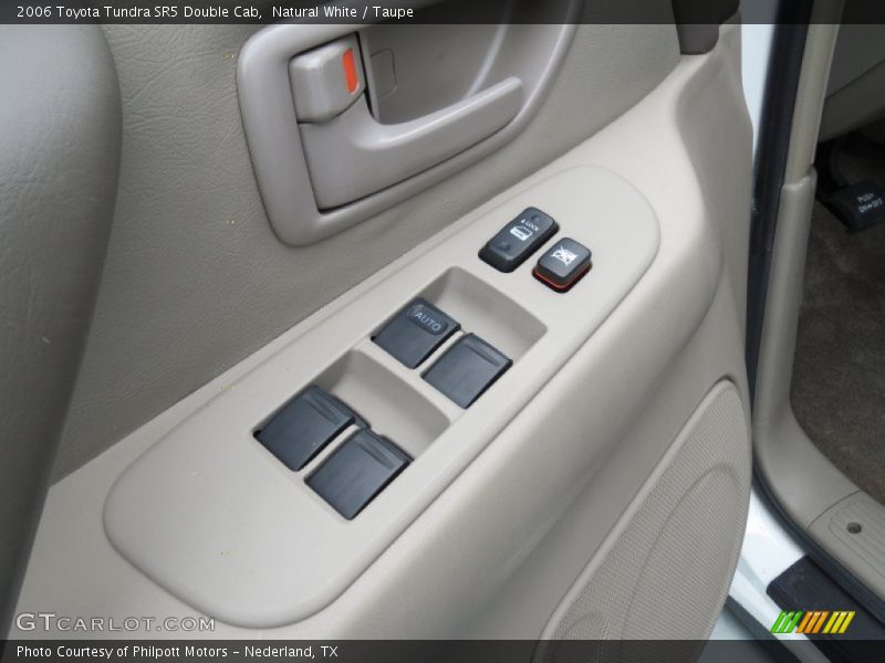Natural White / Taupe 2006 Toyota Tundra SR5 Double Cab