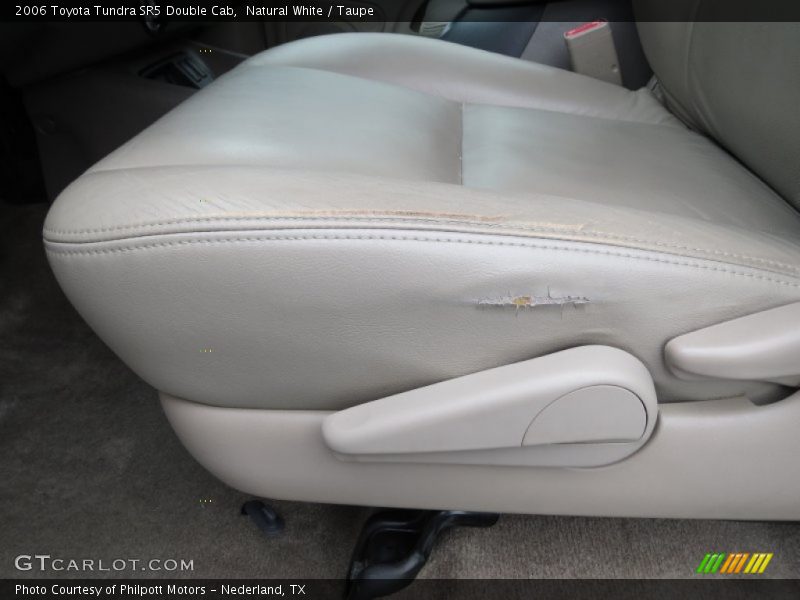 Natural White / Taupe 2006 Toyota Tundra SR5 Double Cab