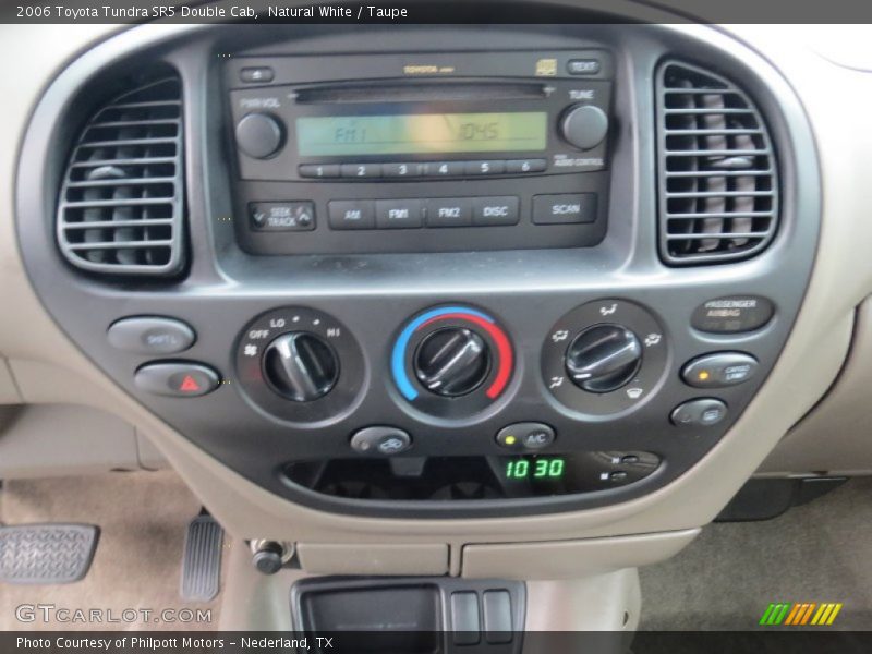 Natural White / Taupe 2006 Toyota Tundra SR5 Double Cab
