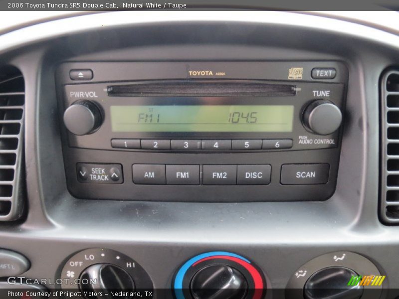 Natural White / Taupe 2006 Toyota Tundra SR5 Double Cab