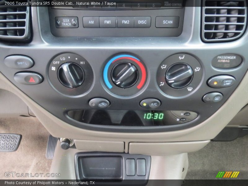 Natural White / Taupe 2006 Toyota Tundra SR5 Double Cab