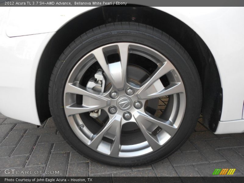 Bellanova White Pearl / Ebony 2012 Acura TL 3.7 SH-AWD Advance
