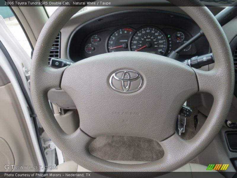 Natural White / Taupe 2006 Toyota Tundra SR5 Double Cab