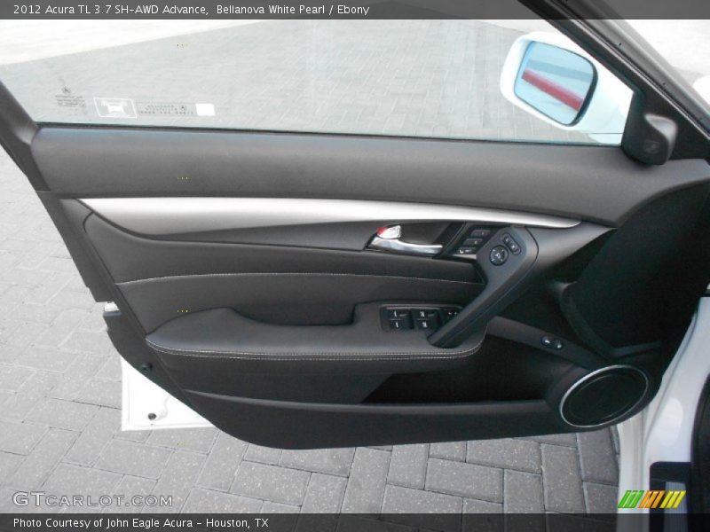 Bellanova White Pearl / Ebony 2012 Acura TL 3.7 SH-AWD Advance