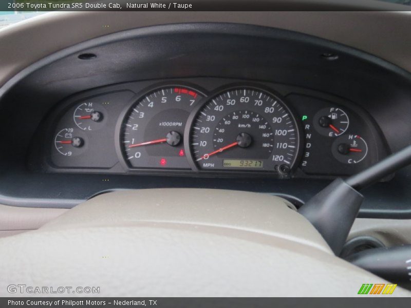 Natural White / Taupe 2006 Toyota Tundra SR5 Double Cab