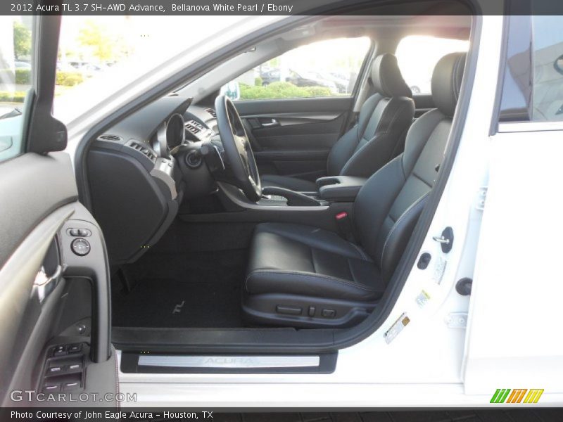 Bellanova White Pearl / Ebony 2012 Acura TL 3.7 SH-AWD Advance