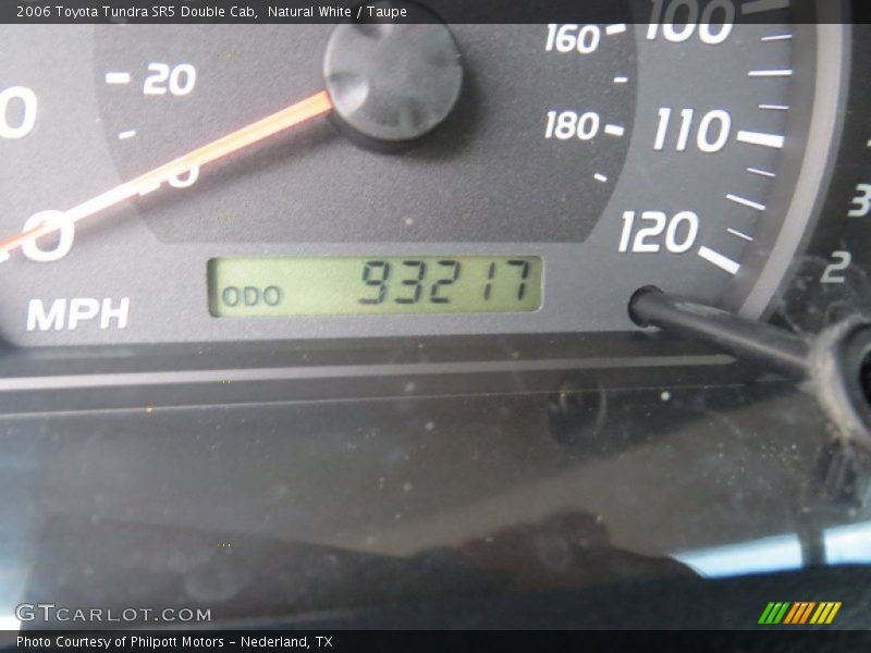 Natural White / Taupe 2006 Toyota Tundra SR5 Double Cab
