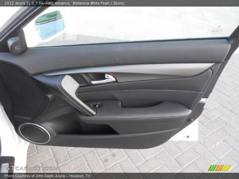 Bellanova White Pearl / Ebony 2012 Acura TL 3.7 SH-AWD Advance