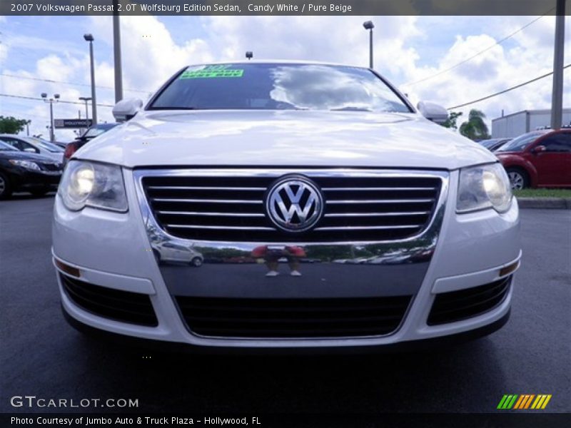 Candy White / Pure Beige 2007 Volkswagen Passat 2.0T Wolfsburg Edition Sedan