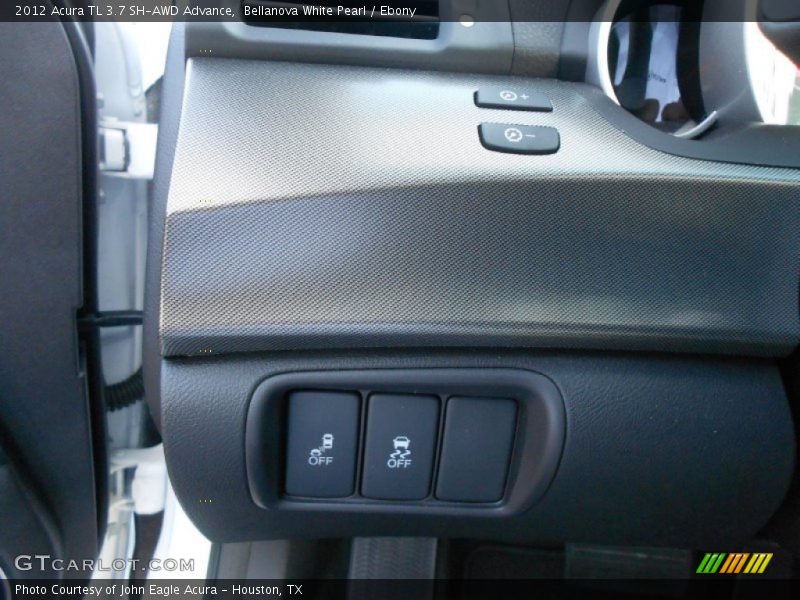 Bellanova White Pearl / Ebony 2012 Acura TL 3.7 SH-AWD Advance