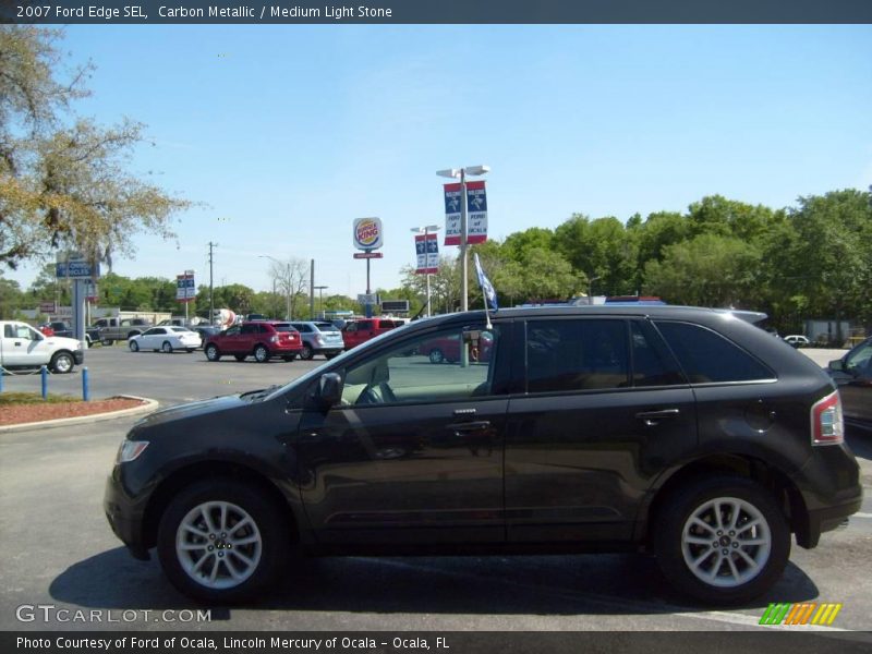 Carbon Metallic / Medium Light Stone 2007 Ford Edge SEL