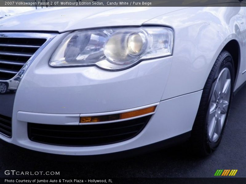 Candy White / Pure Beige 2007 Volkswagen Passat 2.0T Wolfsburg Edition Sedan