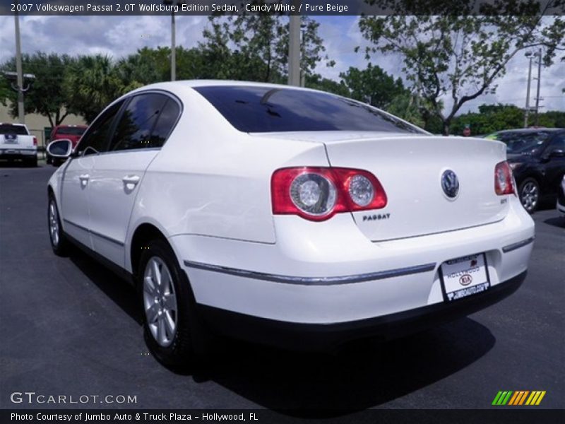 Candy White / Pure Beige 2007 Volkswagen Passat 2.0T Wolfsburg Edition Sedan