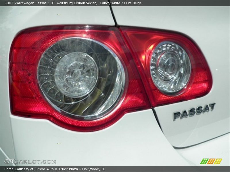 Candy White / Pure Beige 2007 Volkswagen Passat 2.0T Wolfsburg Edition Sedan