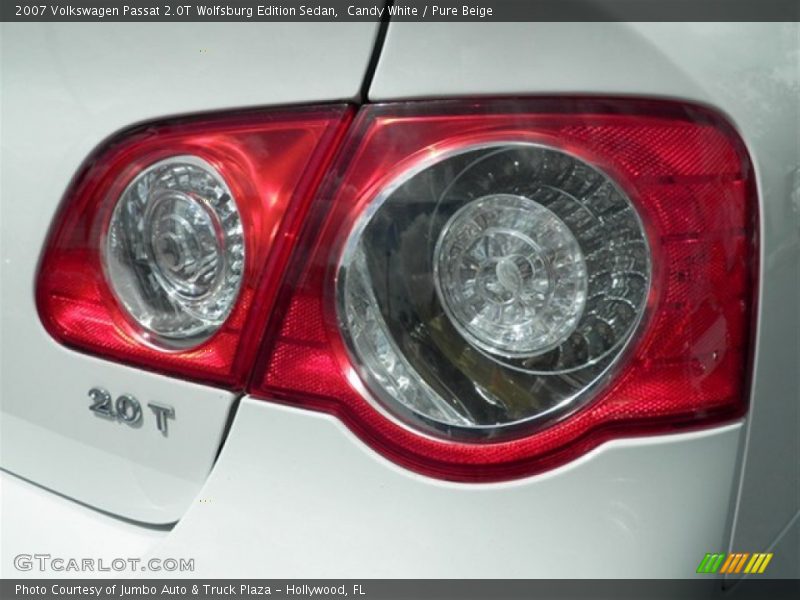 Candy White / Pure Beige 2007 Volkswagen Passat 2.0T Wolfsburg Edition Sedan