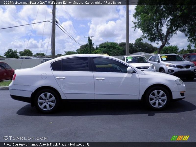 Candy White / Pure Beige 2007 Volkswagen Passat 2.0T Wolfsburg Edition Sedan