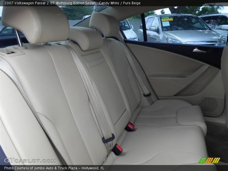 Candy White / Pure Beige 2007 Volkswagen Passat 2.0T Wolfsburg Edition Sedan