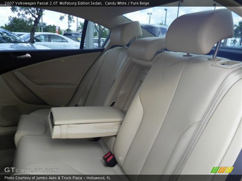 Candy White / Pure Beige 2007 Volkswagen Passat 2.0T Wolfsburg Edition Sedan
