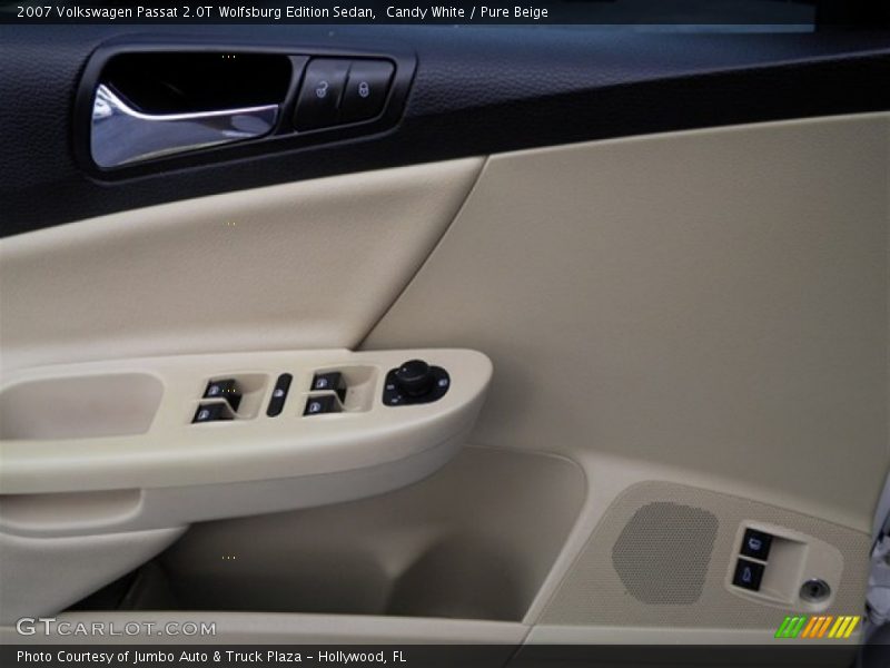 Candy White / Pure Beige 2007 Volkswagen Passat 2.0T Wolfsburg Edition Sedan
