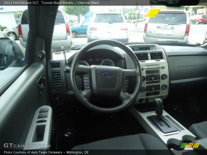 Tuxedo Black Metallic / Charcoal Black 2011 Ford Escape XLT