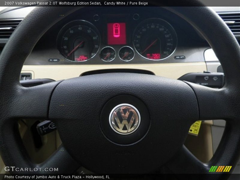 Candy White / Pure Beige 2007 Volkswagen Passat 2.0T Wolfsburg Edition Sedan
