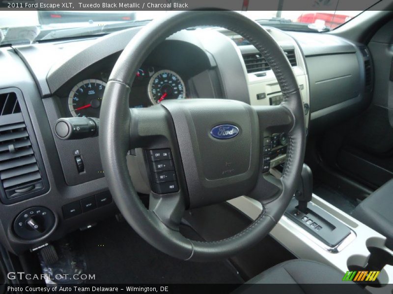 Tuxedo Black Metallic / Charcoal Black 2011 Ford Escape XLT