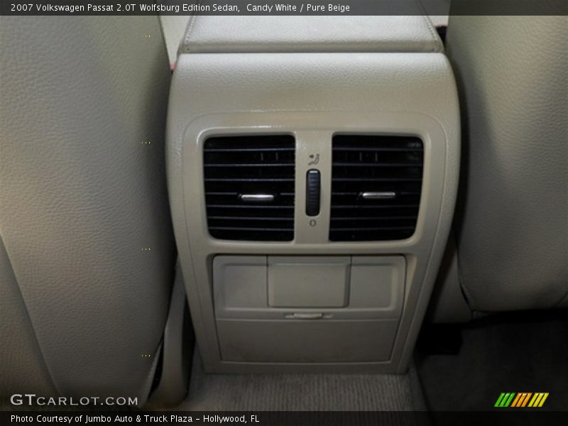 Candy White / Pure Beige 2007 Volkswagen Passat 2.0T Wolfsburg Edition Sedan