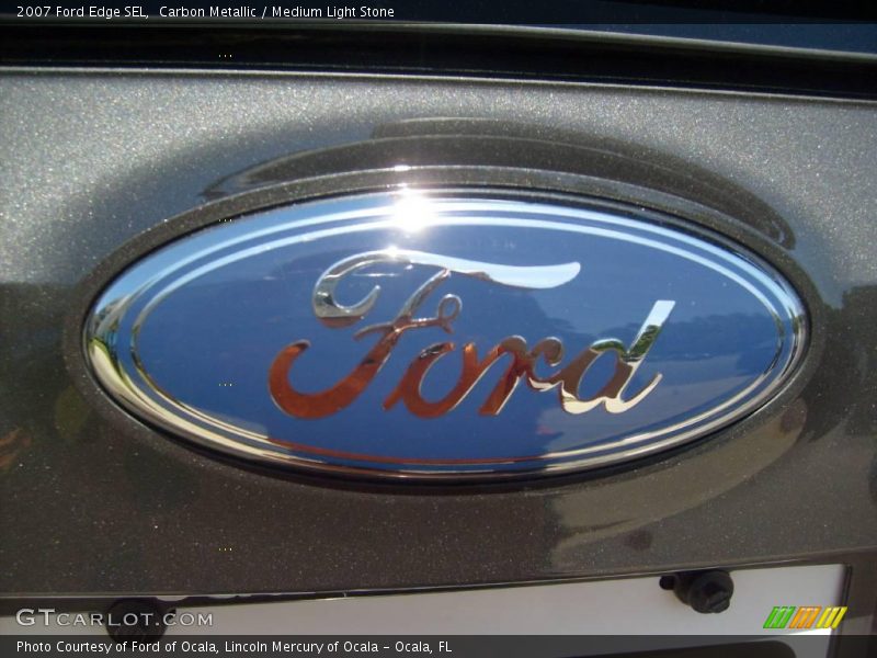 Carbon Metallic / Medium Light Stone 2007 Ford Edge SEL