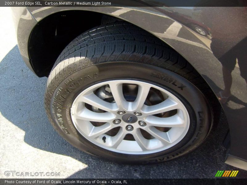 Carbon Metallic / Medium Light Stone 2007 Ford Edge SEL