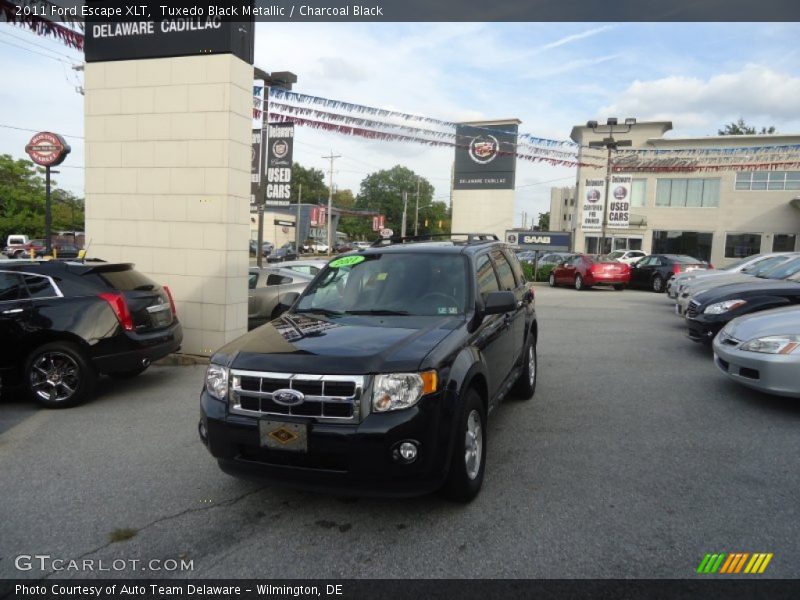 Tuxedo Black Metallic / Charcoal Black 2011 Ford Escape XLT