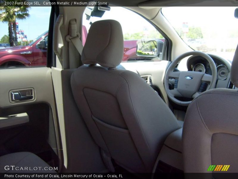 Carbon Metallic / Medium Light Stone 2007 Ford Edge SEL