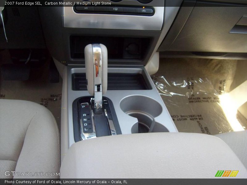 Carbon Metallic / Medium Light Stone 2007 Ford Edge SEL