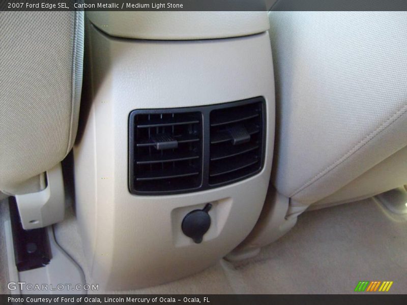 Carbon Metallic / Medium Light Stone 2007 Ford Edge SEL
