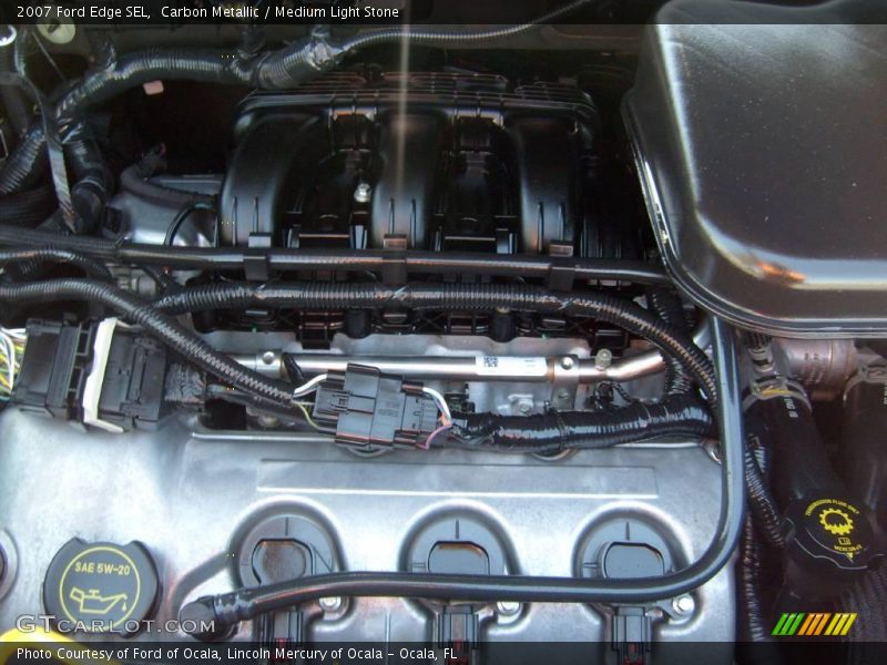 Carbon Metallic / Medium Light Stone 2007 Ford Edge SEL