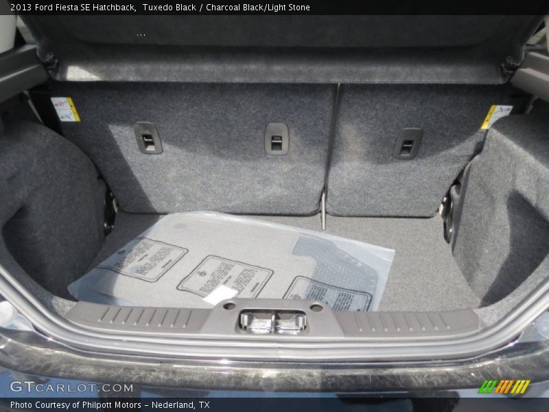  2013 Fiesta SE Hatchback Trunk