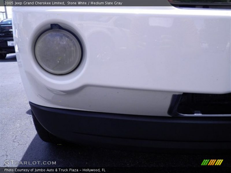 Stone White / Medium Slate Gray 2005 Jeep Grand Cherokee Limited