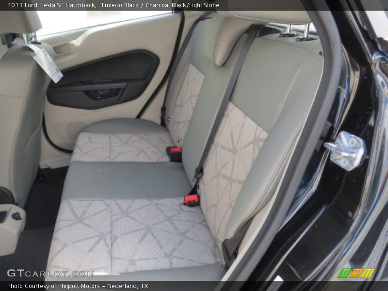 Rear Seat of 2013 Fiesta SE Hatchback