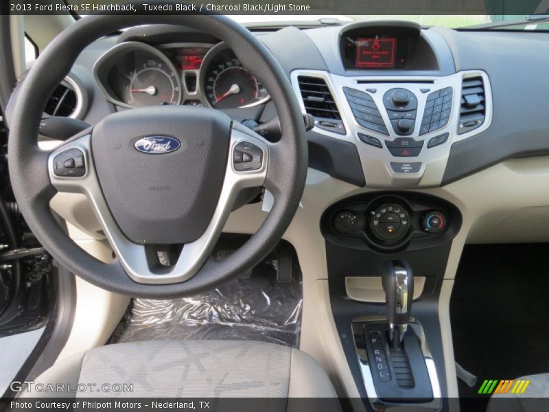 Dashboard of 2013 Fiesta SE Hatchback