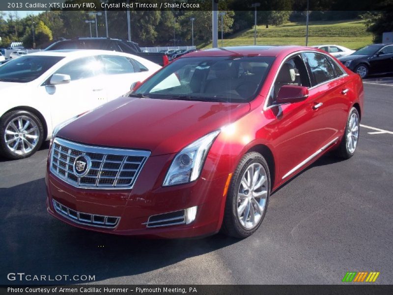 Crystal Red Tintcoat / Shale/Cocoa 2013 Cadillac XTS Luxury FWD