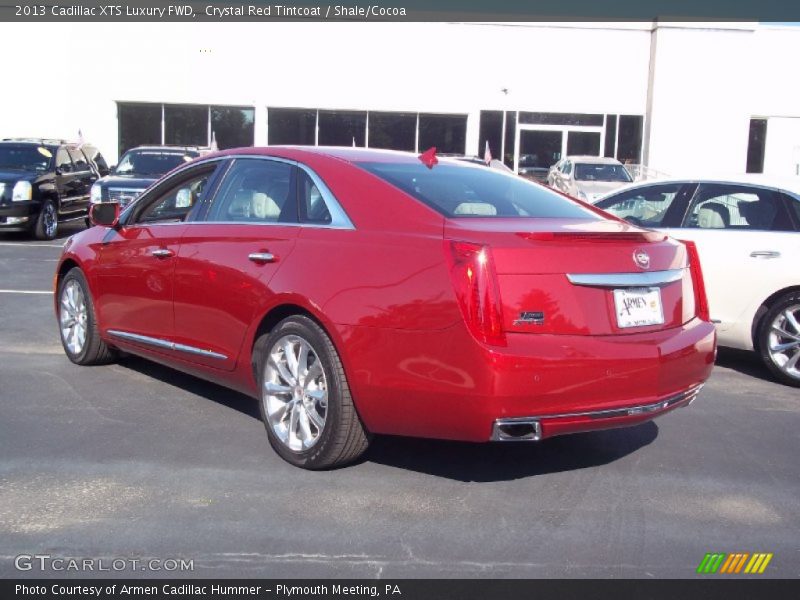 Crystal Red Tintcoat / Shale/Cocoa 2013 Cadillac XTS Luxury FWD