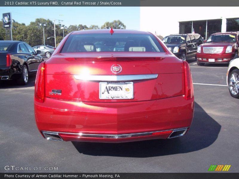 Crystal Red Tintcoat / Shale/Cocoa 2013 Cadillac XTS Luxury FWD