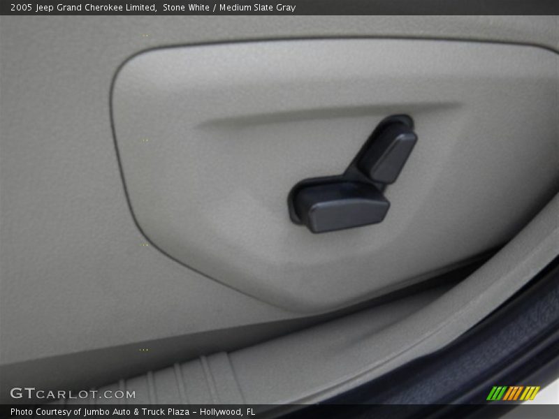 Stone White / Medium Slate Gray 2005 Jeep Grand Cherokee Limited