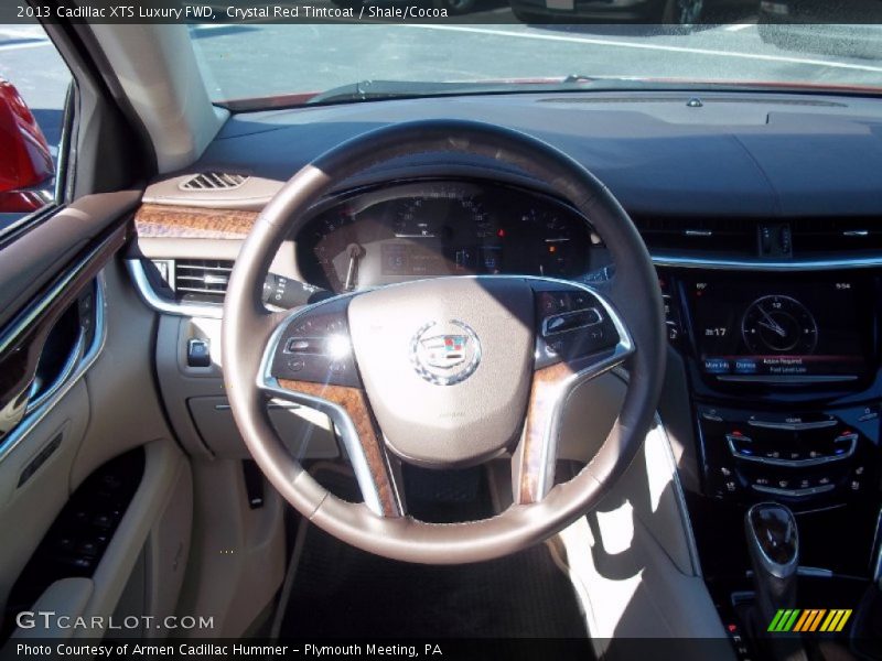 Crystal Red Tintcoat / Shale/Cocoa 2013 Cadillac XTS Luxury FWD