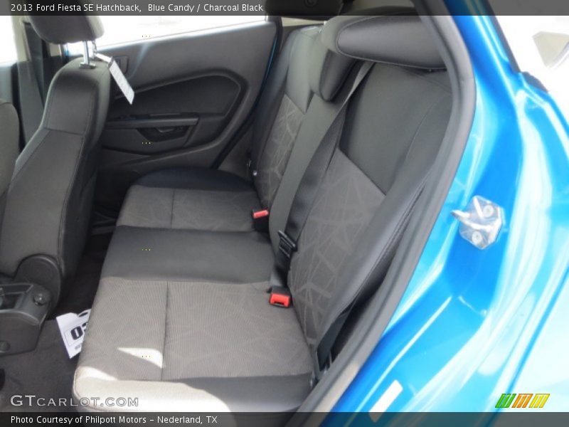 Blue Candy / Charcoal Black 2013 Ford Fiesta SE Hatchback