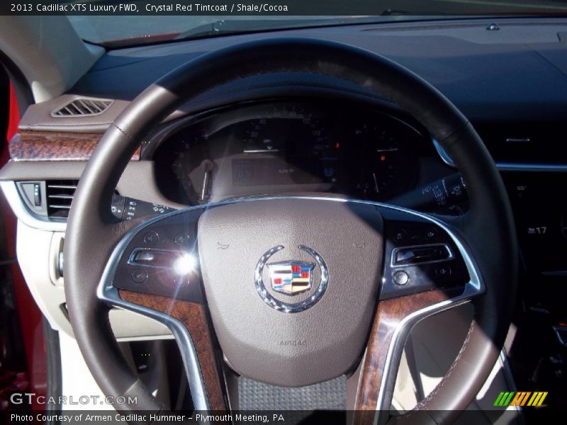 Crystal Red Tintcoat / Shale/Cocoa 2013 Cadillac XTS Luxury FWD