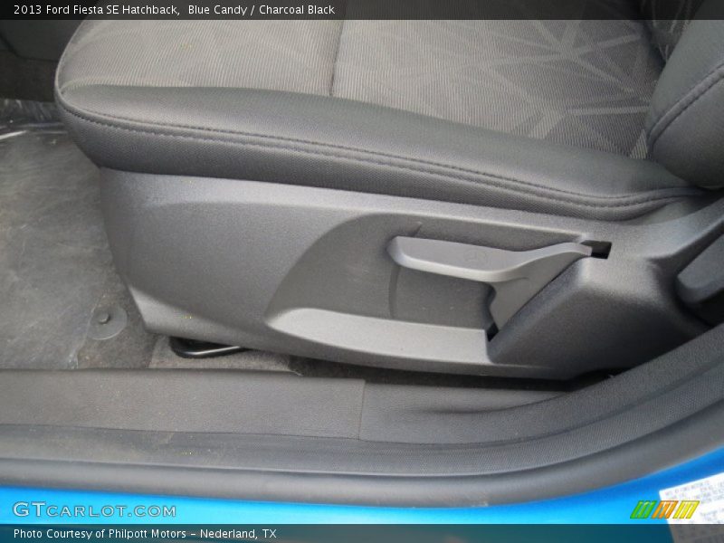 Blue Candy / Charcoal Black 2013 Ford Fiesta SE Hatchback