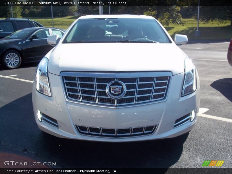 White Diamond Tricoat / Shale/Cocoa 2013 Cadillac XTS Premium AWD
